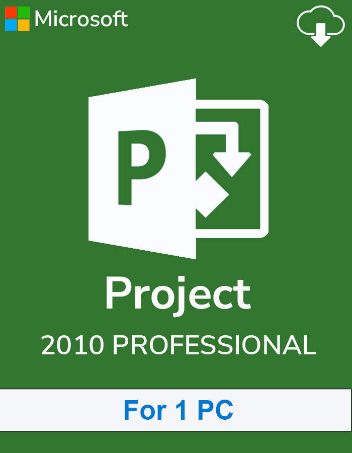Microsoft Project Professional 2010 Product Key 32bit 64bit (PC)