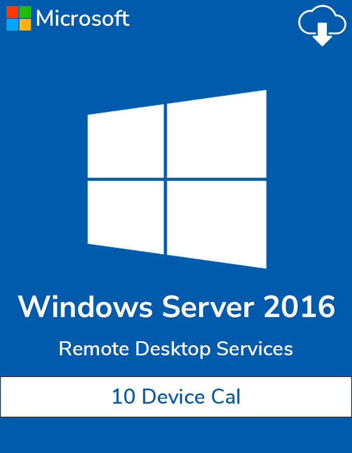 Buy Windows Server 2016 Remote Desktop Services 10 Device Cal License