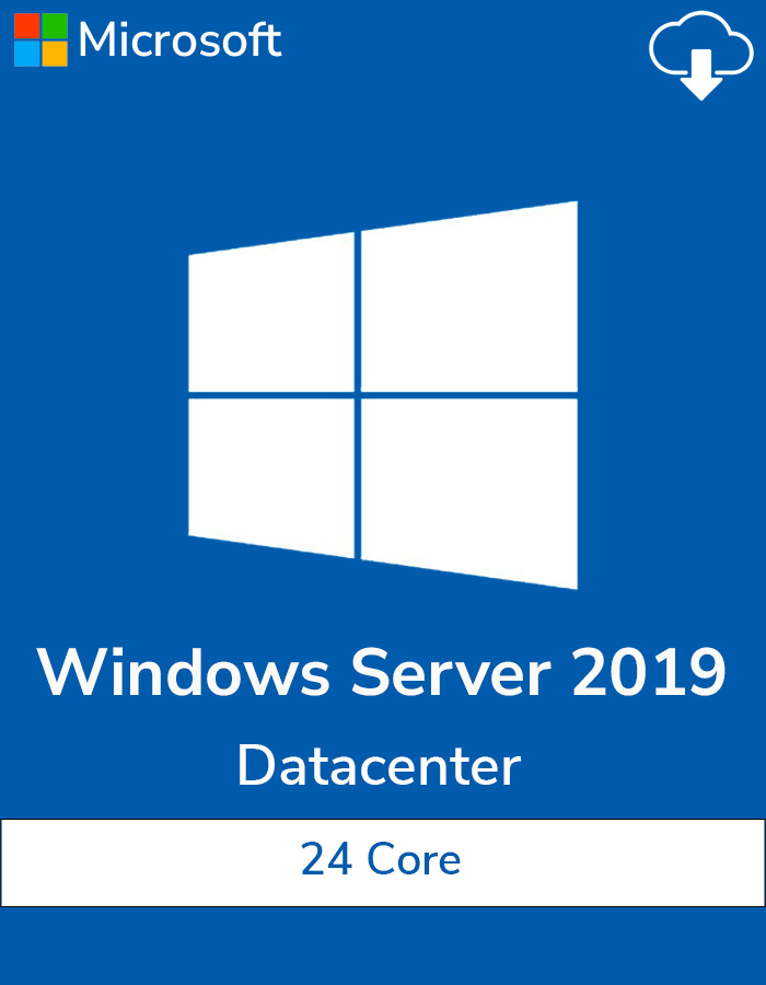 Buy Windows Server 2019 Datacenter 24 Core Lifetime License