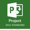 Buy Microsoft Project Standard 2021 Lifetime License for 1 PC Windows