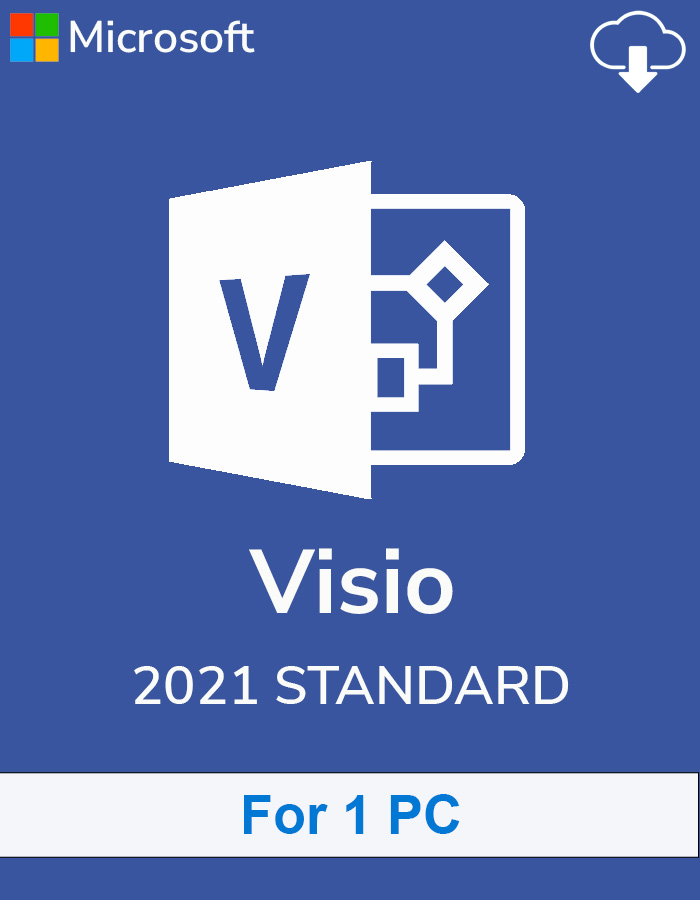 Microsoft Visio Standard 2021 Key for Windows (Lifetime License)
