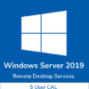 Buy Windows Server 2019 Remote Desktop Services 5 User CAL