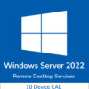 Buy Windows Server 2022 Remote Desktop Services 10 Device CAL