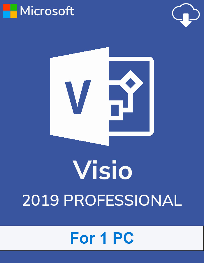 Microsoft Visio Professional 2019 Product Key for Windows PC (Lifetime)